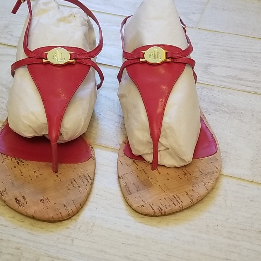 Ralph Lauren Anita Sandals in EUC!